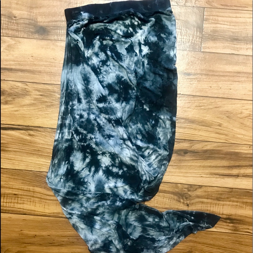 Tie Dye Angled Skirt